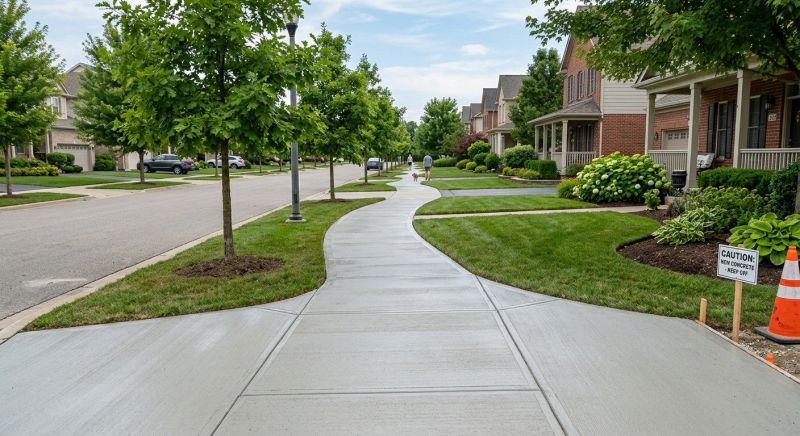 Sidewalk Construction in Stockton, UT