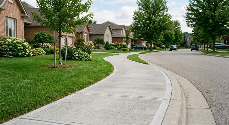 Sidewalk Paving in Riverton, UT