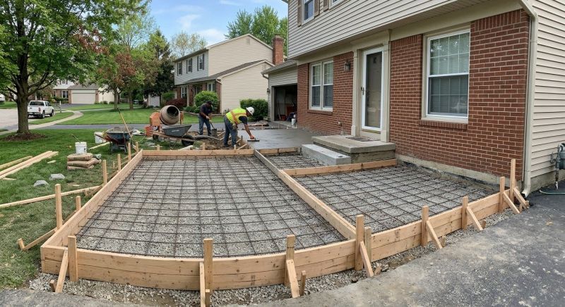 Veranda Pouring in Pleasant Grove, UT
